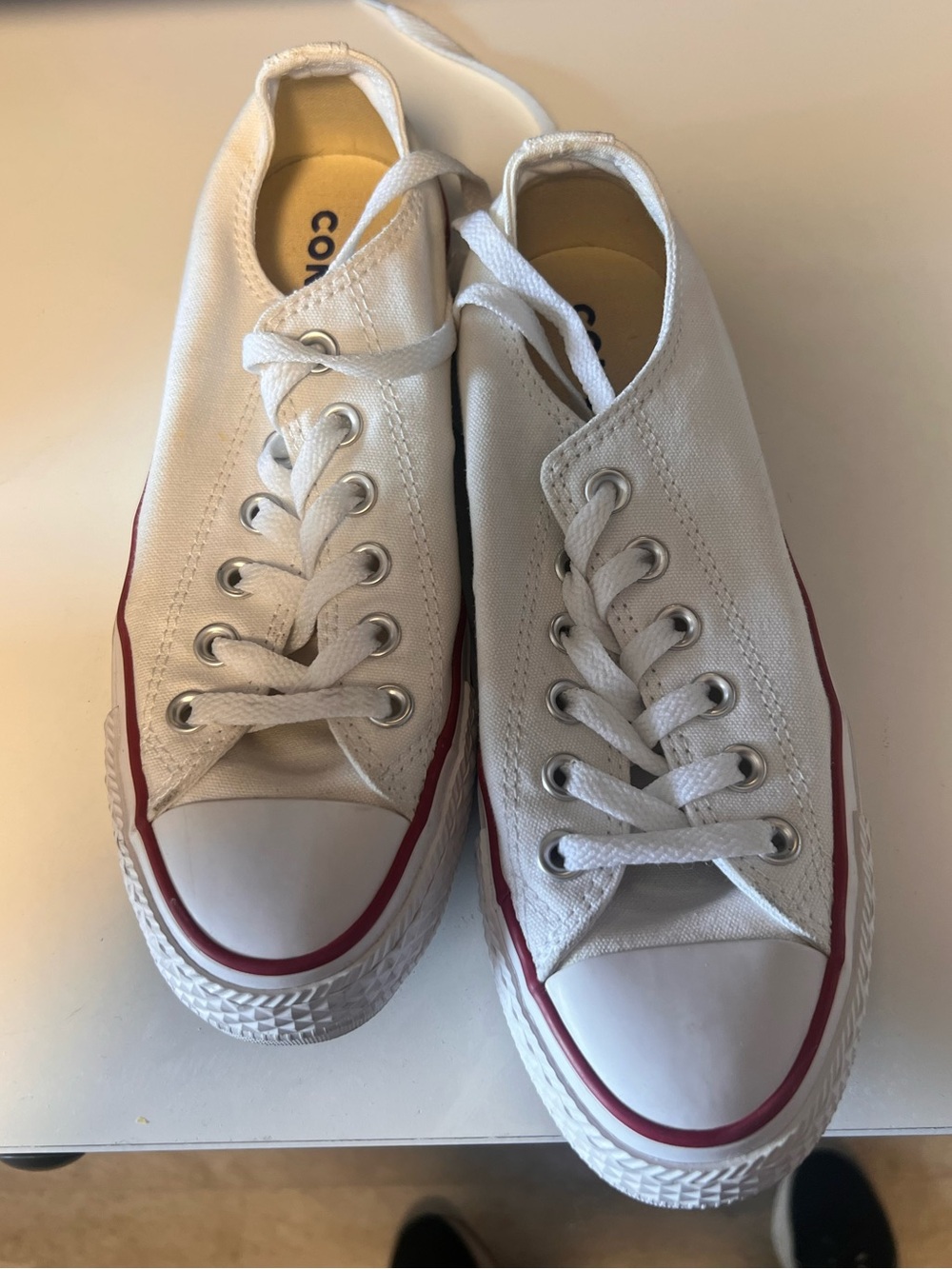 Converse Women’s White Sneakers | Classic Casual Shoes | Everyday Low Top Shoe